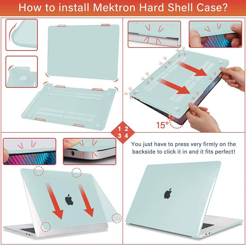 Transparent green | Macbook case customizable