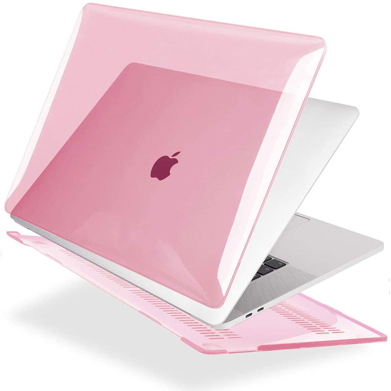Transparent pink | Macbook case customizable